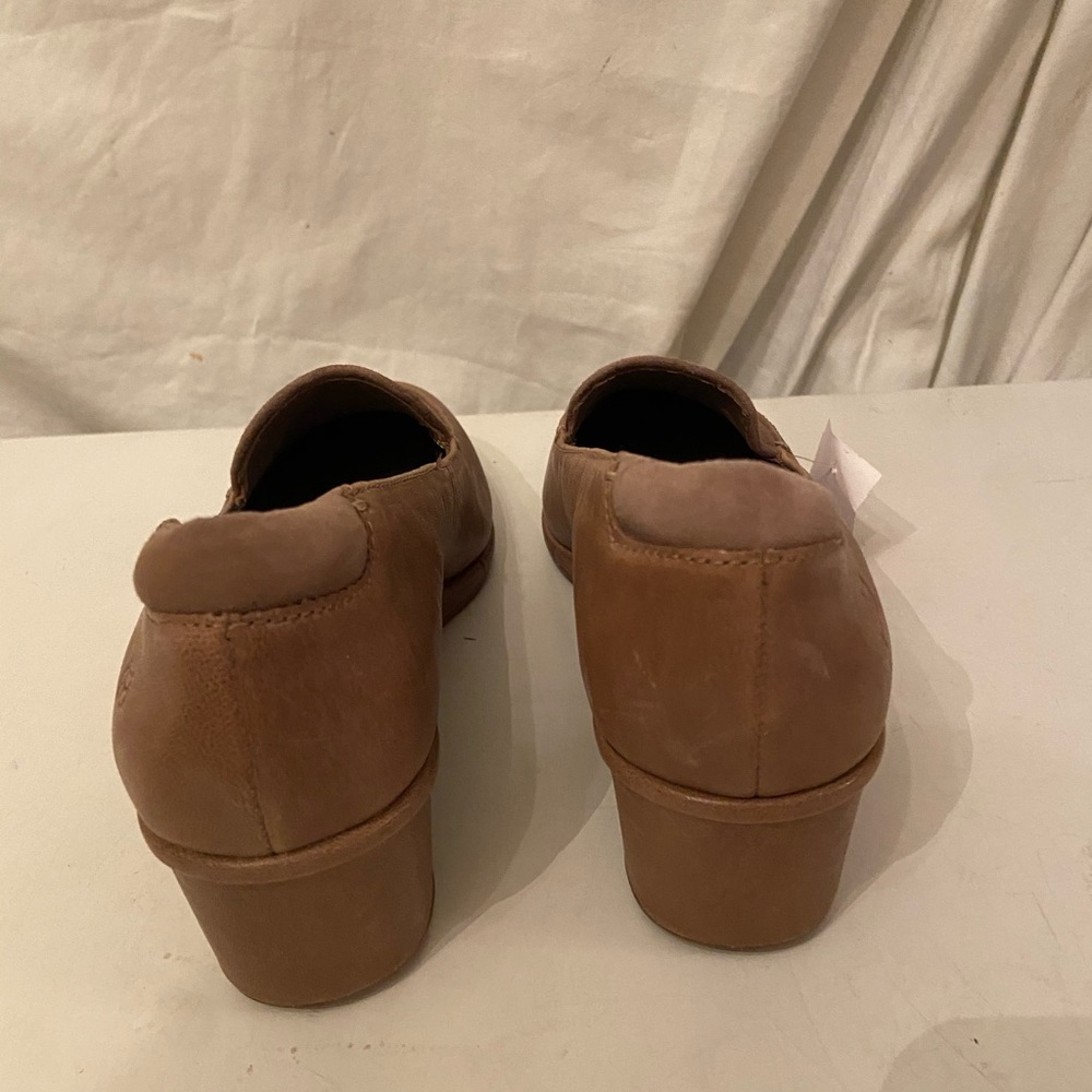 Nurture by Lamaze tan leather wedge shoes NWT - Picture 3 of 7